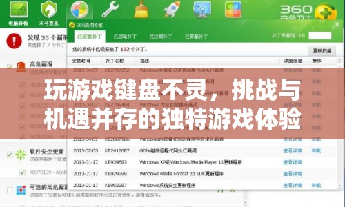 挑戰(zhàn)與機遇并存，玩游戲鍵盤失靈的獨特體驗  第1張