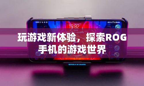 ROG手機(jī)，開啟全新游戲探索之旅  第1張