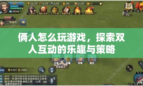 探索雙人互動(dòng)的樂趣與策略，如何與伙伴玩轉(zhuǎn)游戲  第1張