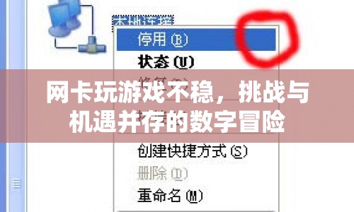 網(wǎng)卡玩游戲的挑戰(zhàn)與機(jī)遇，數(shù)字冒險(xiǎn)的困境與出路