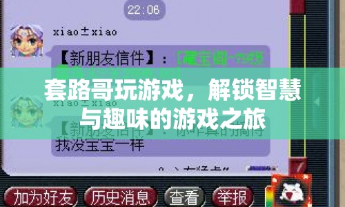 解鎖智慧與趣味，套路哥的游戲之旅