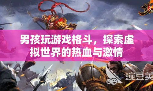 男孩熱血探索虛擬格斗世界
