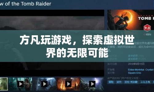 方凡，探索虛擬世界的無限可能