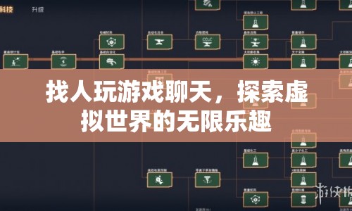 探索虛擬世界的無限樂趣，游戲聊天新體驗