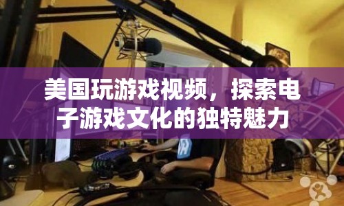 探索美國電子游戲文化的獨(dú)特魅力