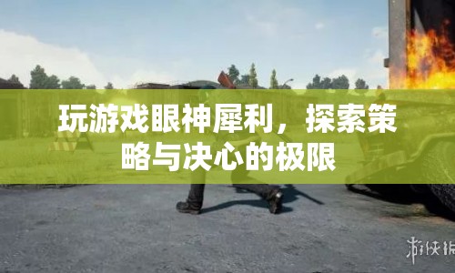 游戲高手的犀利眼神，探索策略與決心的極限