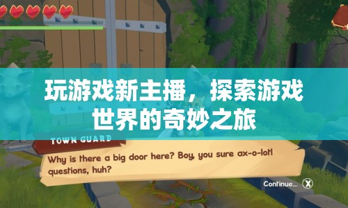 探索游戲世界，新主播的奇妙之旅  第1張