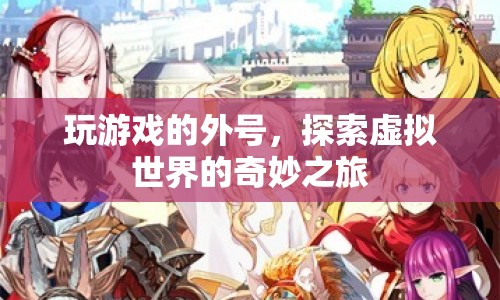 探索虛擬世界的奇妙之旅，玩游戲的外號(hào)  第1張