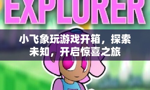 小飛象游戲開箱，探索未知，開啟驚喜之旅