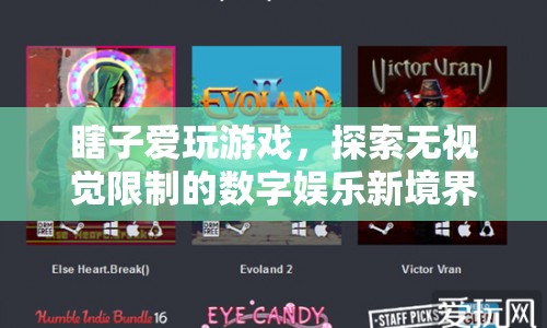 無視覺限制，瞎子愛玩游戲，探索數(shù)字娛樂新境界
