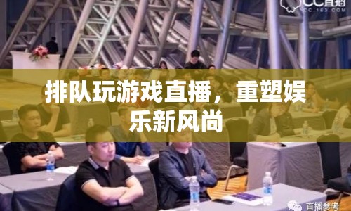 直播游戲排隊成新風(fēng)尚，重塑娛樂新潮流