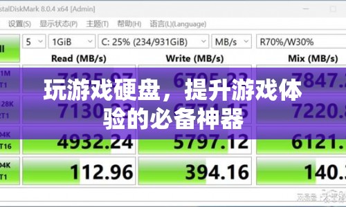 提升游戲體驗的必備神器，玩游戲硬盤