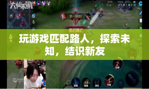 探索未知，結(jié)識新友，游戲匹配路人的魅力