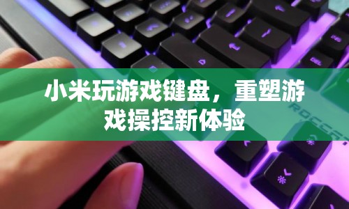 小米游戲鍵盤，重塑游戲操控新體驗(yàn)  第1張
