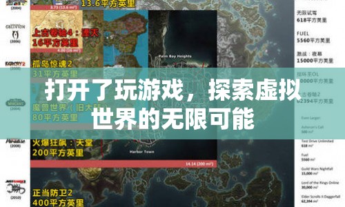 探索虛擬世界的無(wú)限可能，玩游戲開(kāi)啟新世界