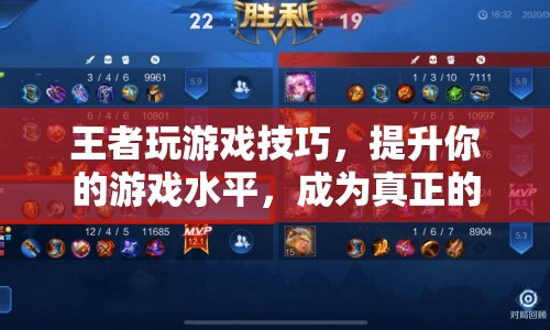 王者游戲技巧，提升水平，成就王者之路  第1張