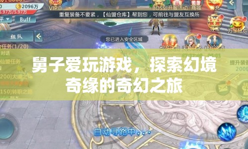 舅子游戲奇緣，探索幻境之旅