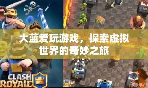大藍(lán)愛玩游戲，探索虛擬世界的奇妙之旅