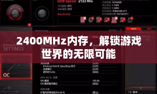2400MHz內(nèi)存解鎖游戲世界無限可能
