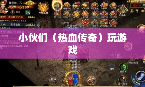 熱血傳奇，小伙們的游戲之旅