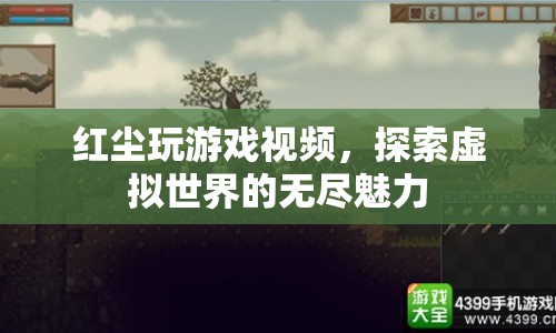 探索虛擬世界的無盡魅力，紅塵玩游戲視頻