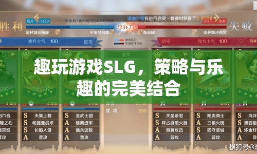 策略與樂趣的碰撞，趣玩游戲SLG  第1張