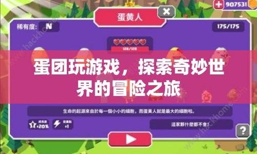 蛋團(tuán)探索奇妙世界，一場(chǎng)冒險(xiǎn)之旅