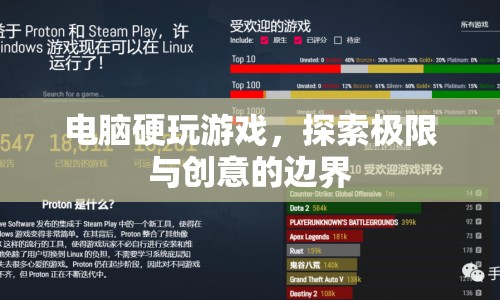 電腦硬玩游戲，探索極限與創(chuàng)意的邊界