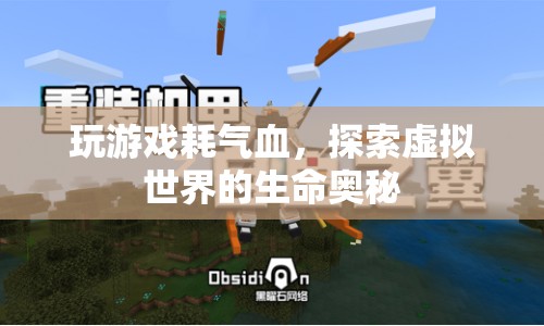 游戲耗氣血，探索虛擬世界的生命奧秘