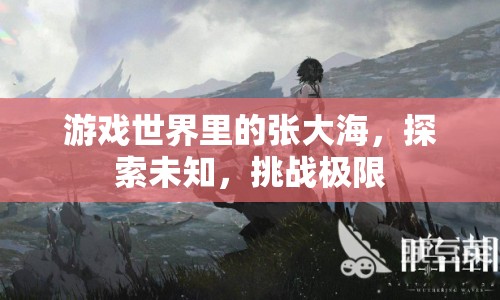 張大海，游戲世界里的探險(xiǎn)家，挑戰(zhàn)極限，探索未知