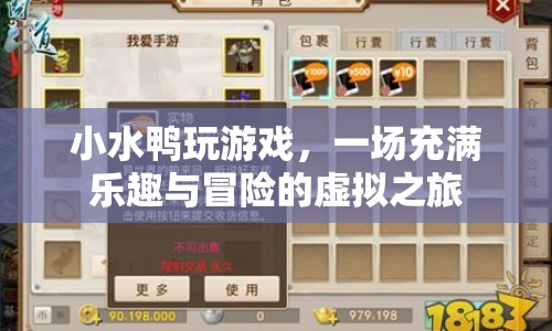 小水鴨的虛擬冒險之旅