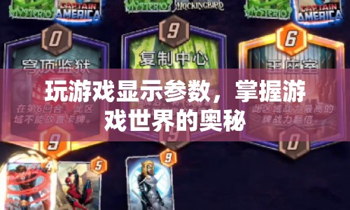 掌握游戲奧秘，通過顯示參數(shù)玩轉(zhuǎn)游戲世界  第1張