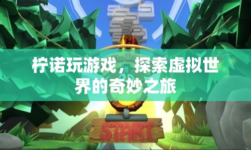 探索虛擬世界的奇妙之旅，檸諾的游戲之旅  第1張