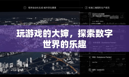 大嬸的數(shù)碼世界，探索游戲樂趣  第1張