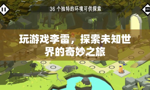 李雷的奇妙冒險(xiǎn)，探索未知世界的游戲之旅  第1張