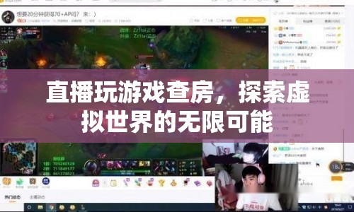 直播探索，虛擬世界的無限游戲可能