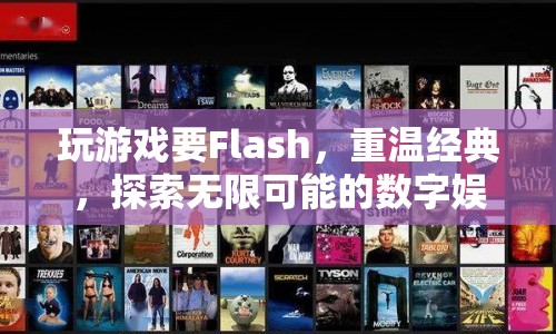 重溫經(jīng)典，探索無限可能的數(shù)字娛樂時代，F(xiàn)lash游戲風潮再現(xiàn)