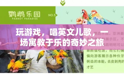 英文兒歌與游戲，寓教于樂(lè)的新奇之旅