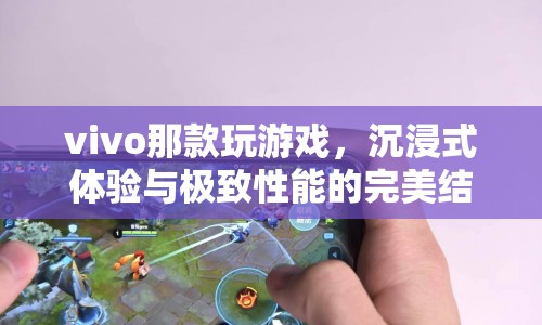 vivo游戲手機(jī)，沉浸式體驗(yàn)與極致性能的完美結(jié)合