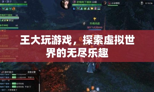 探索虛擬世界的無盡樂趣，王大玩游戲