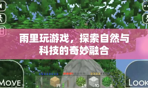 雨中探索，自然與科技的奇妙融合