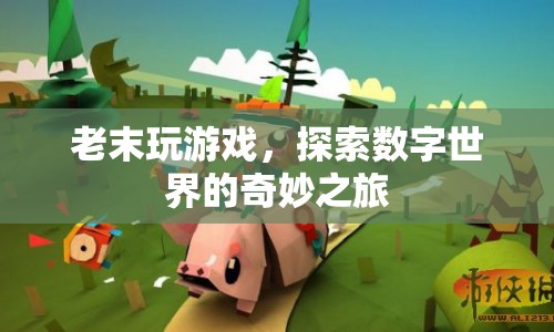 老末探索數(shù)字世界，奇妙游戲之旅