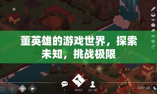 董英雄，探索游戲世界的未知與挑戰(zhàn)