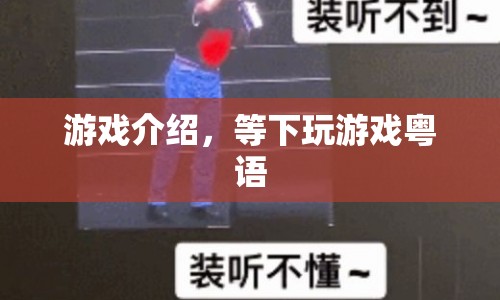 等下玩游戲粵語(yǔ)版游戲介紹