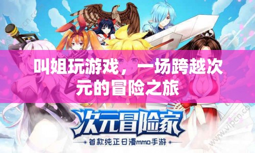 叫姐玩游戲，一場(chǎng)跨越次元的冒險(xiǎn)之旅