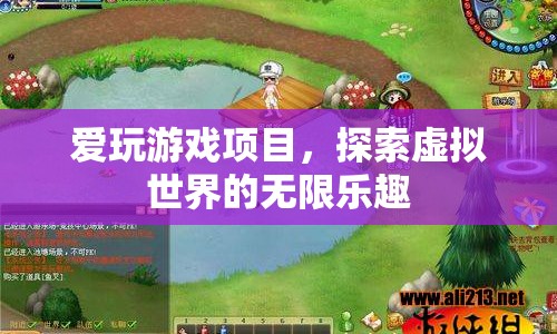探索虛擬世界的無限樂趣，愛玩游戲項目  第1張