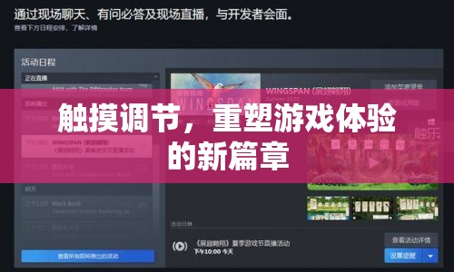 觸摸調(diào)節(jié)，重塑游戲體驗的新篇章