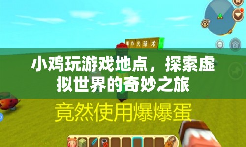 小雞玩游戲，探索虛擬世界的奇妙之旅