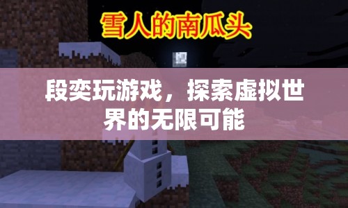 段奕，探索虛擬世界的無限可能