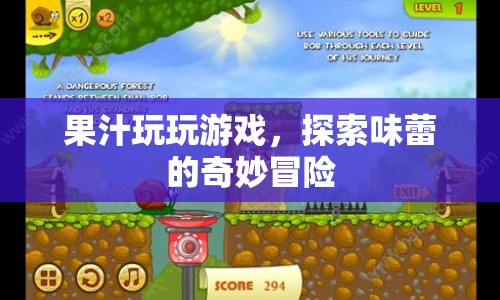 探索味蕾的奇妙冒險(xiǎn)，果汁玩游戲